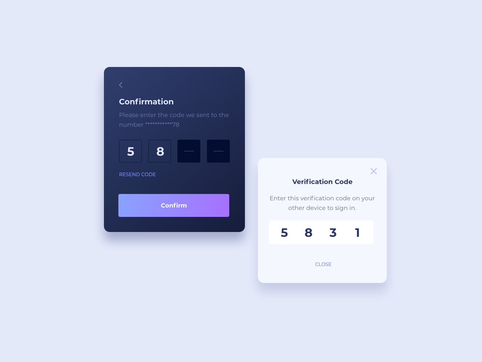UI Design Daily | Verification Code