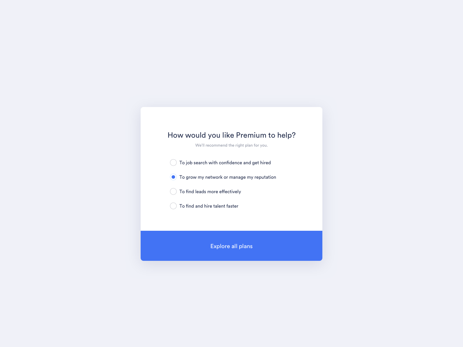 UI Design Daily | Questionnaire
