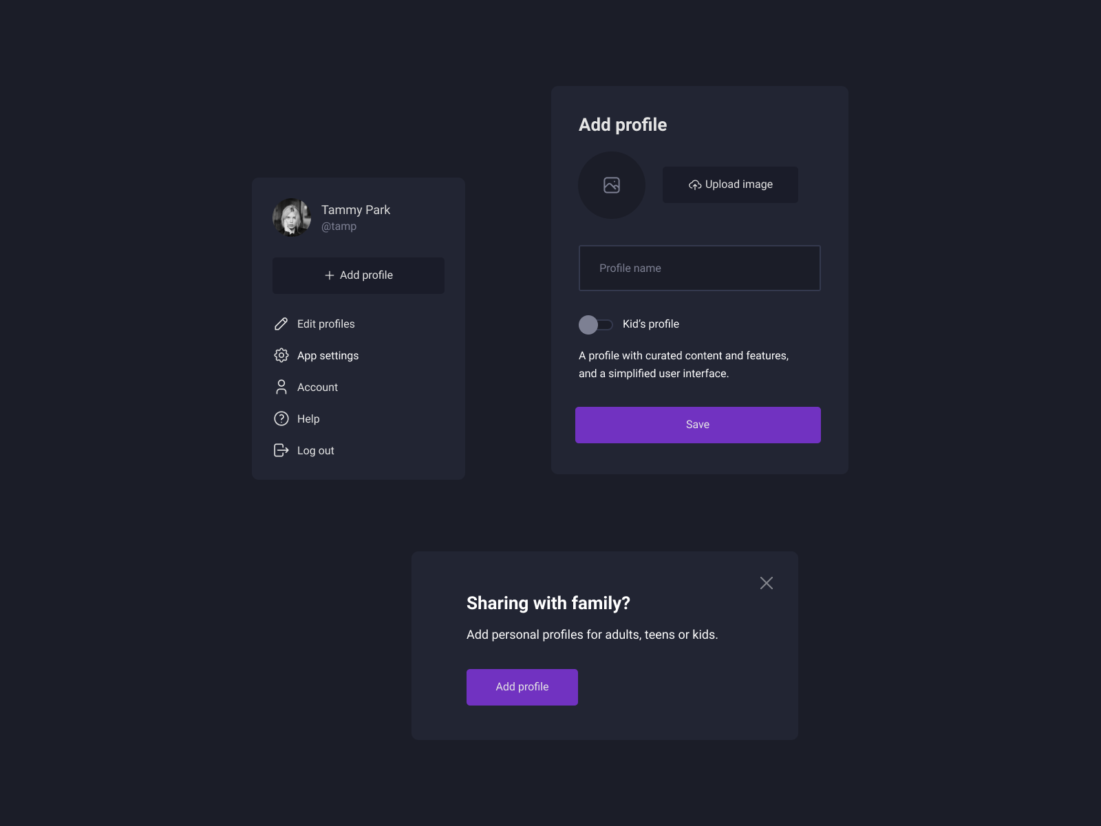 UI Design Daily | Dark Mode UI Components