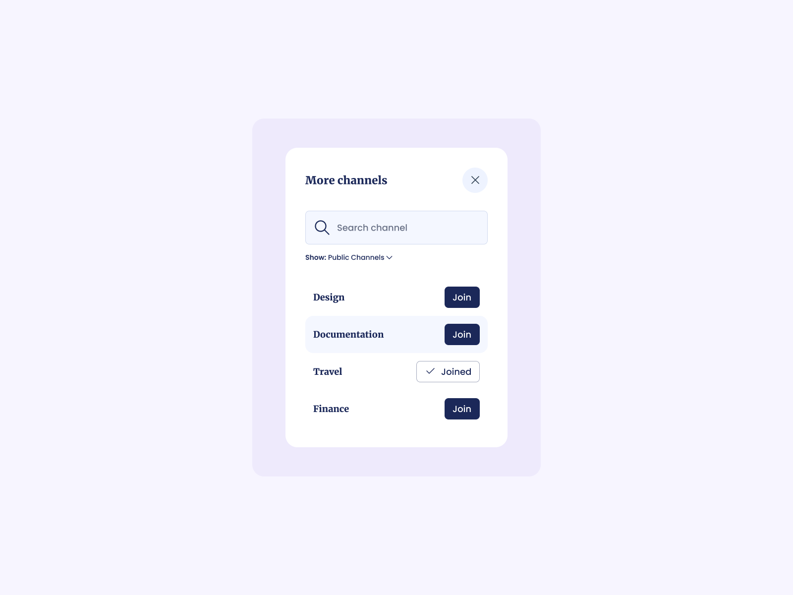 UI Design Daily | Events List