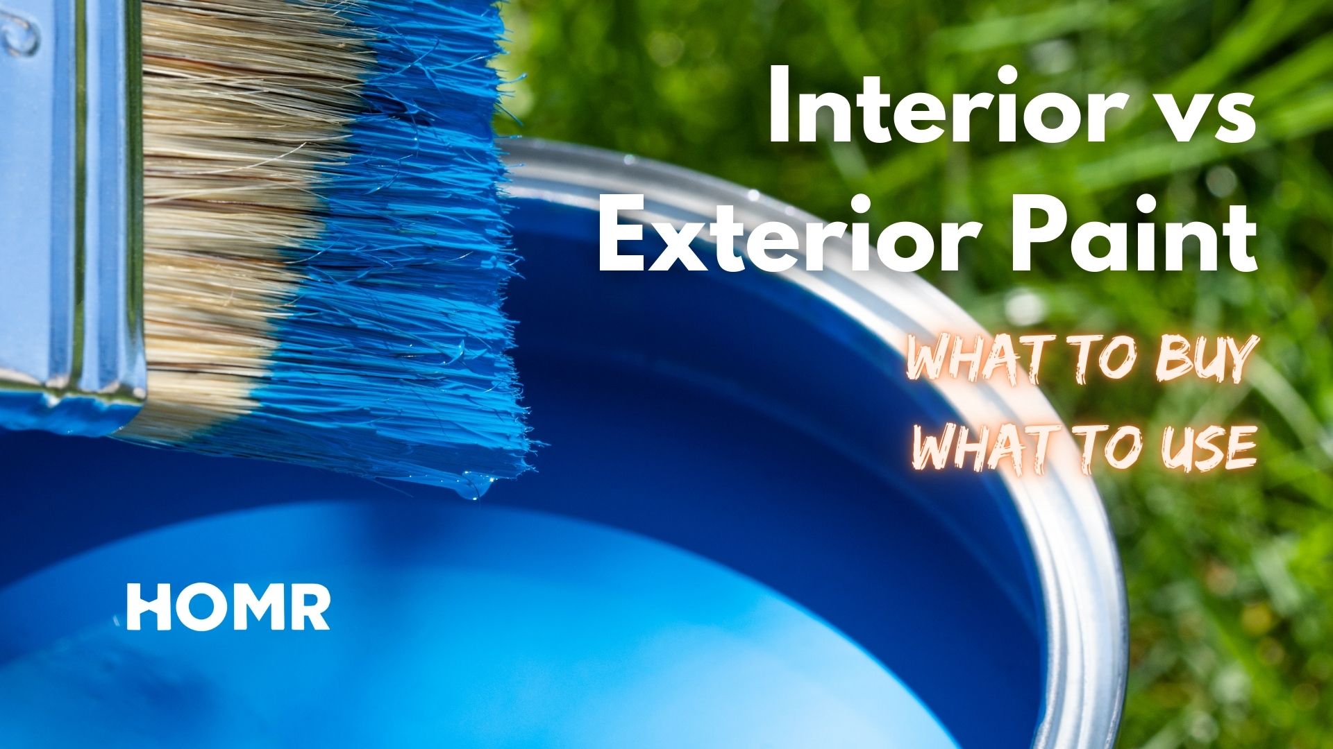 Best Interior vs Exterior Paint Products + How to Use Them