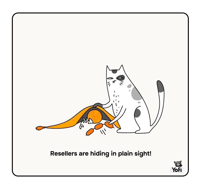 Hiding in Plain Sight — How to Spot a Reseller Yofi Blog!