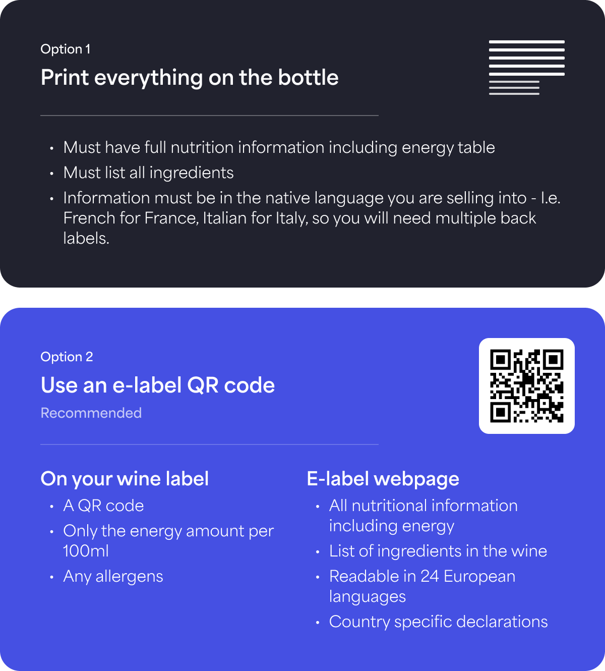 New EU wine label regulations guide PinotQR