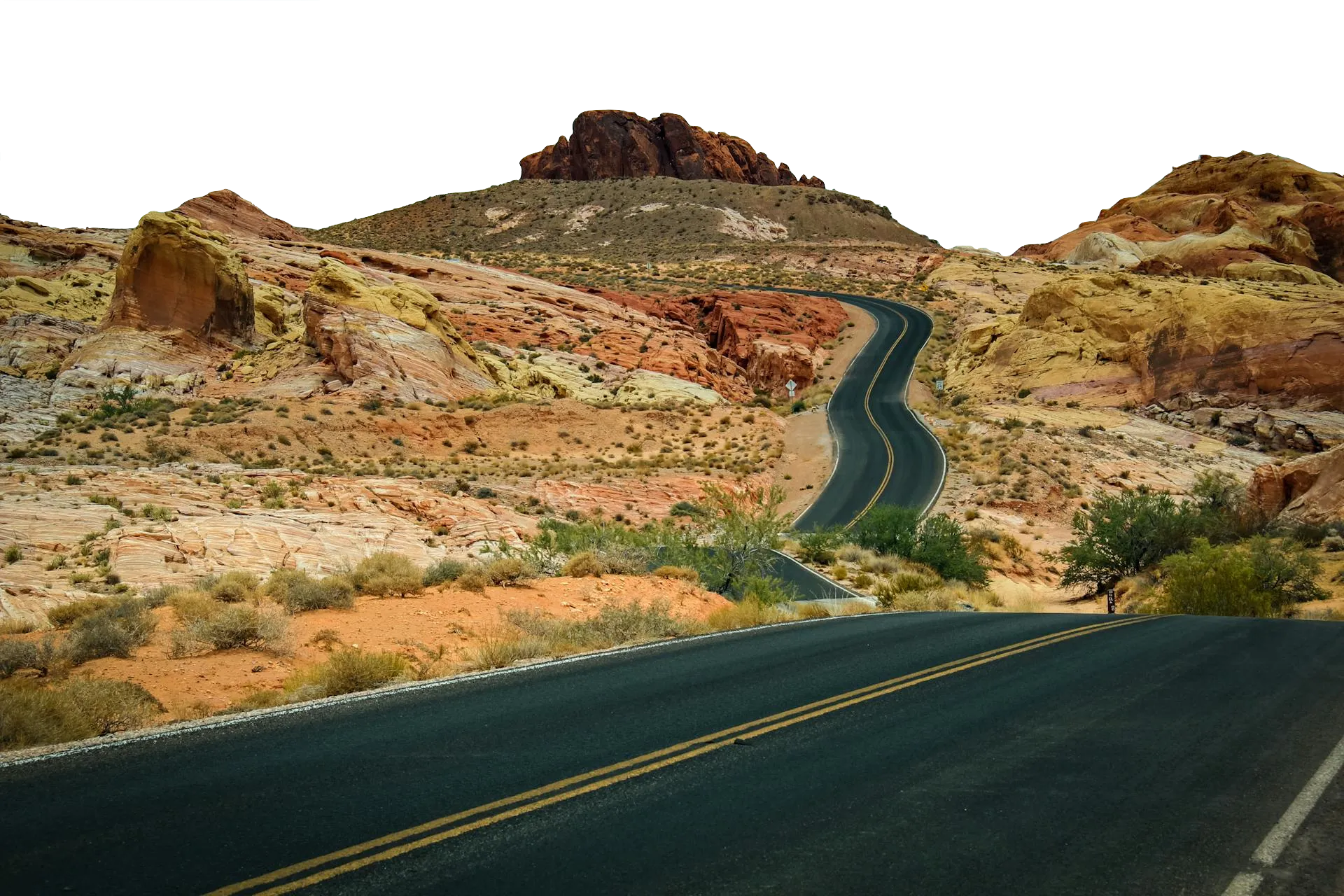 Road at North Las Vegas, NV