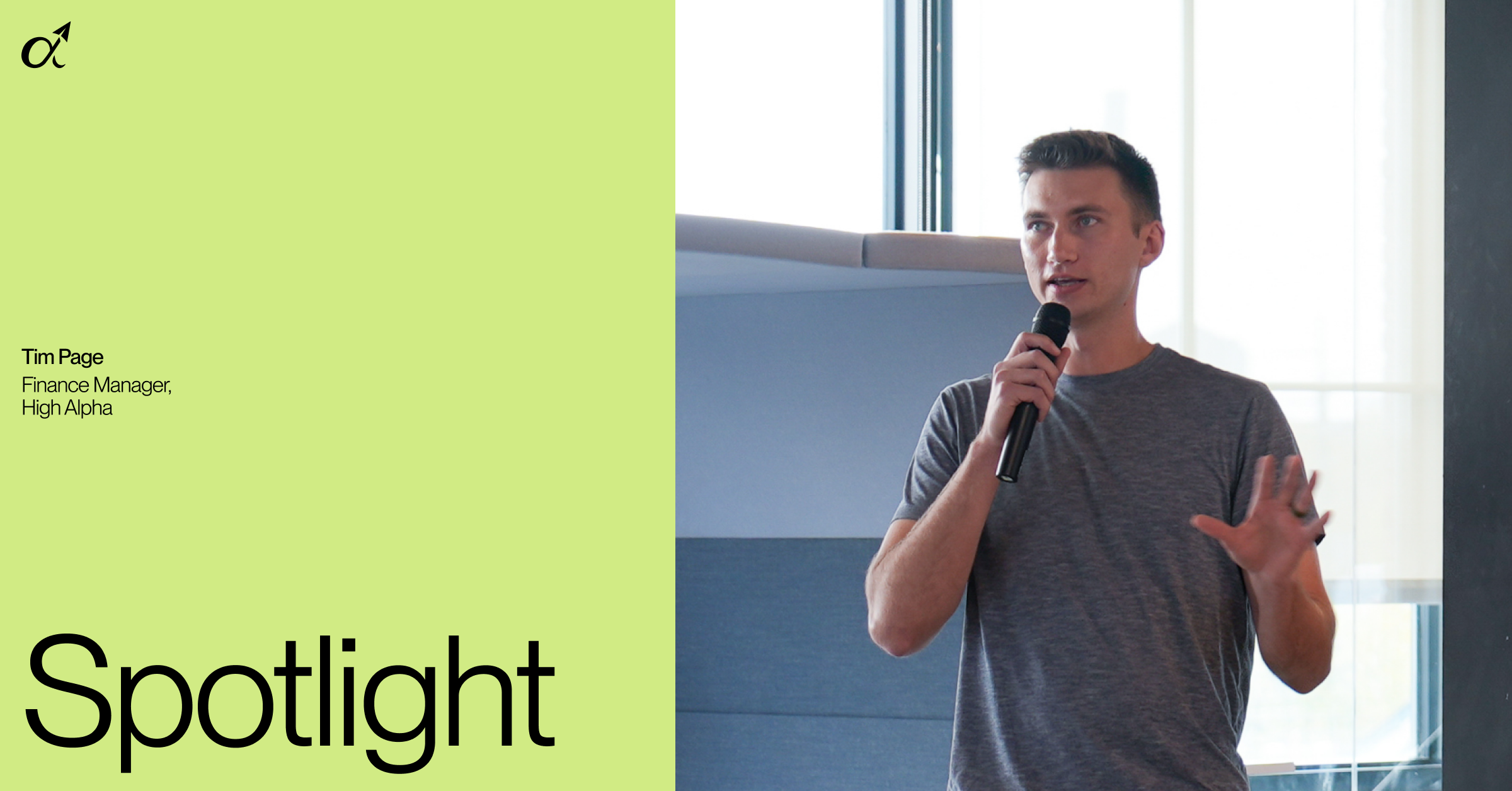 Tim P Delafield Meet High Alpha's Tim Page: Our Finance Strategist | High Alpha