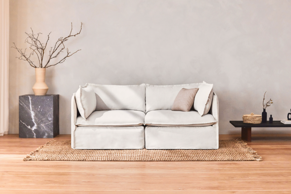 We Found the Ruggable of Sofas Anabei’s Fully Washable Modular Sofa