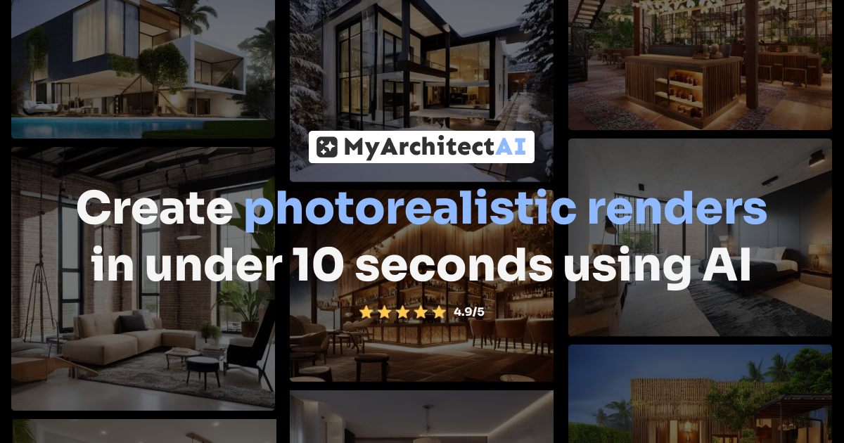 MyArchitectAI | AI Rendering Software