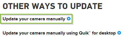 How to Update Your GoPro Camera