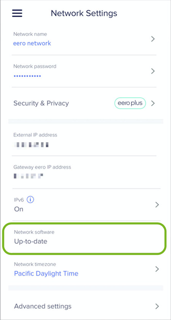 How to Update an eero's eeroOS Software