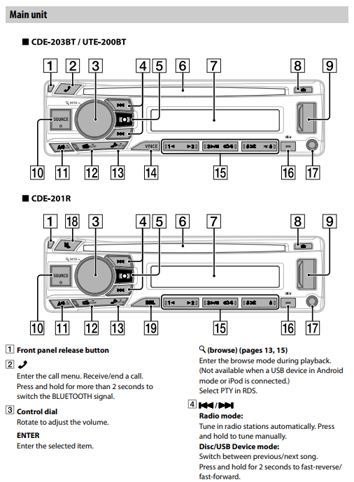 How to Setup Alpine CDE203BT Digital Media Receiver