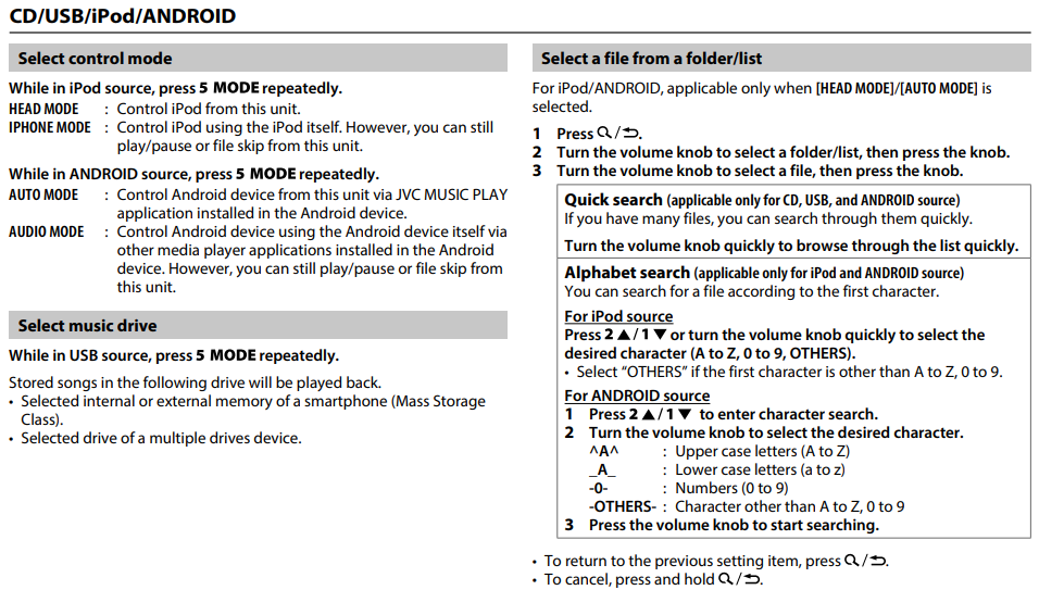 How to Setup JVC KD-R492 CD Receiver