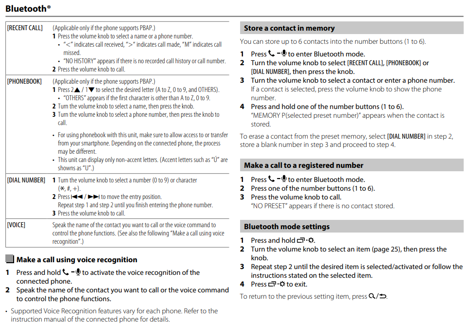 How to Control JVC KDSX26BT Digital Media Receiver by Bluetooth