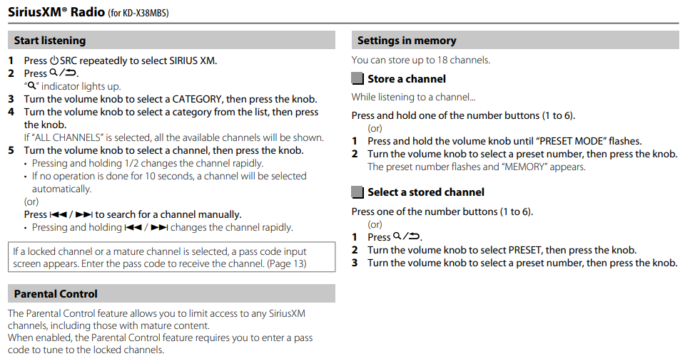 How to Setup JVC KDX38MBS Digital Media Receiver