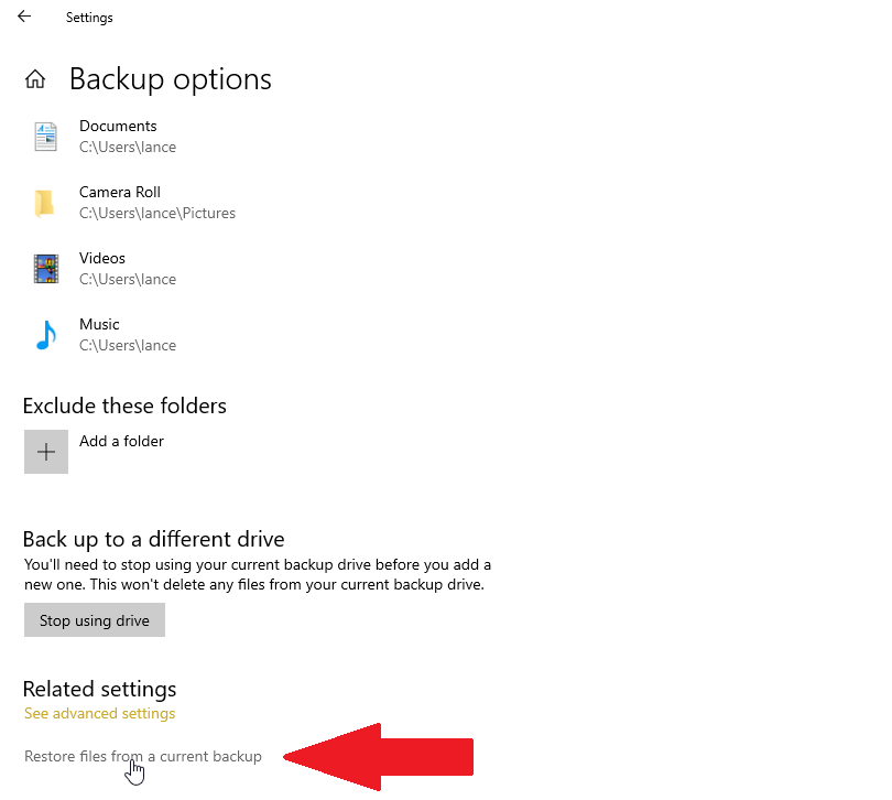 How to Back Up and Restore Your Files in Windows 10 using External Drive