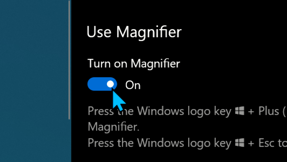 How to Adjust Magnifier on Windows 10