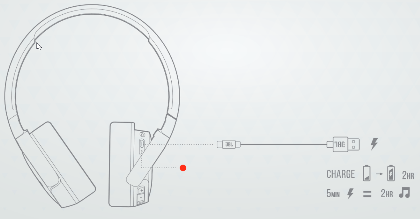 JBL Tune 660BT Headset Setup