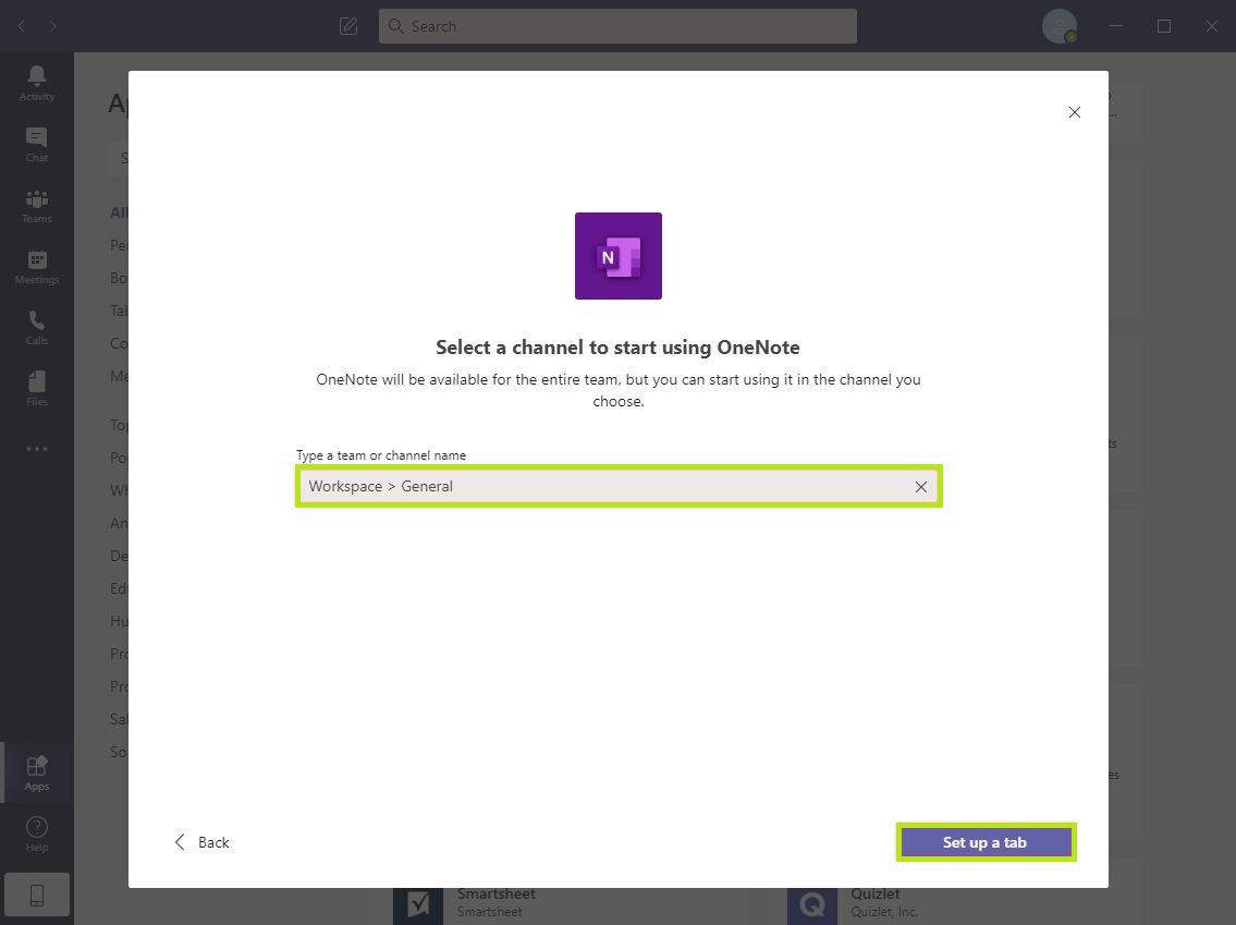 How to Add a OneNote notebook to Microsoft Teams