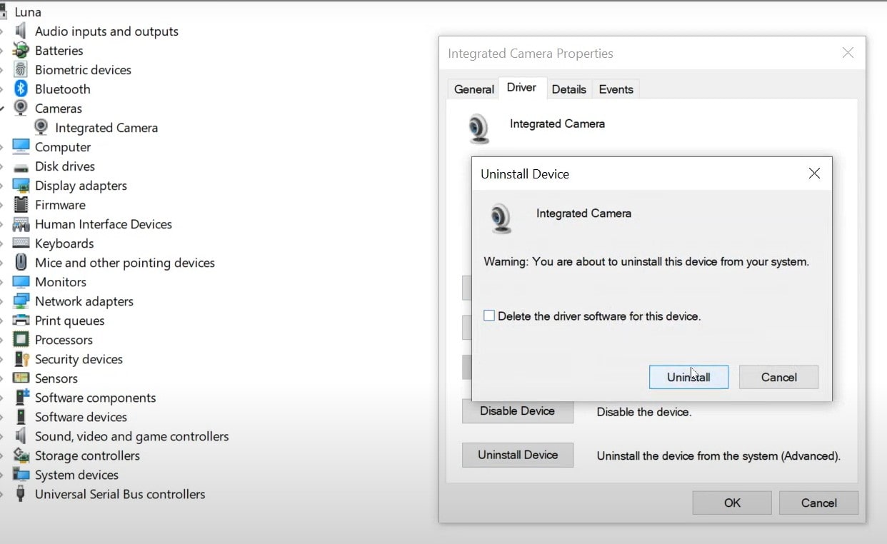 How to Fix Zoom Camera Not Working on Lenovo laptop