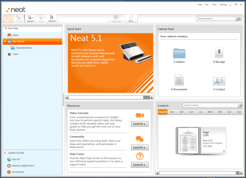How to Import Neat Data from Carbonite Backup