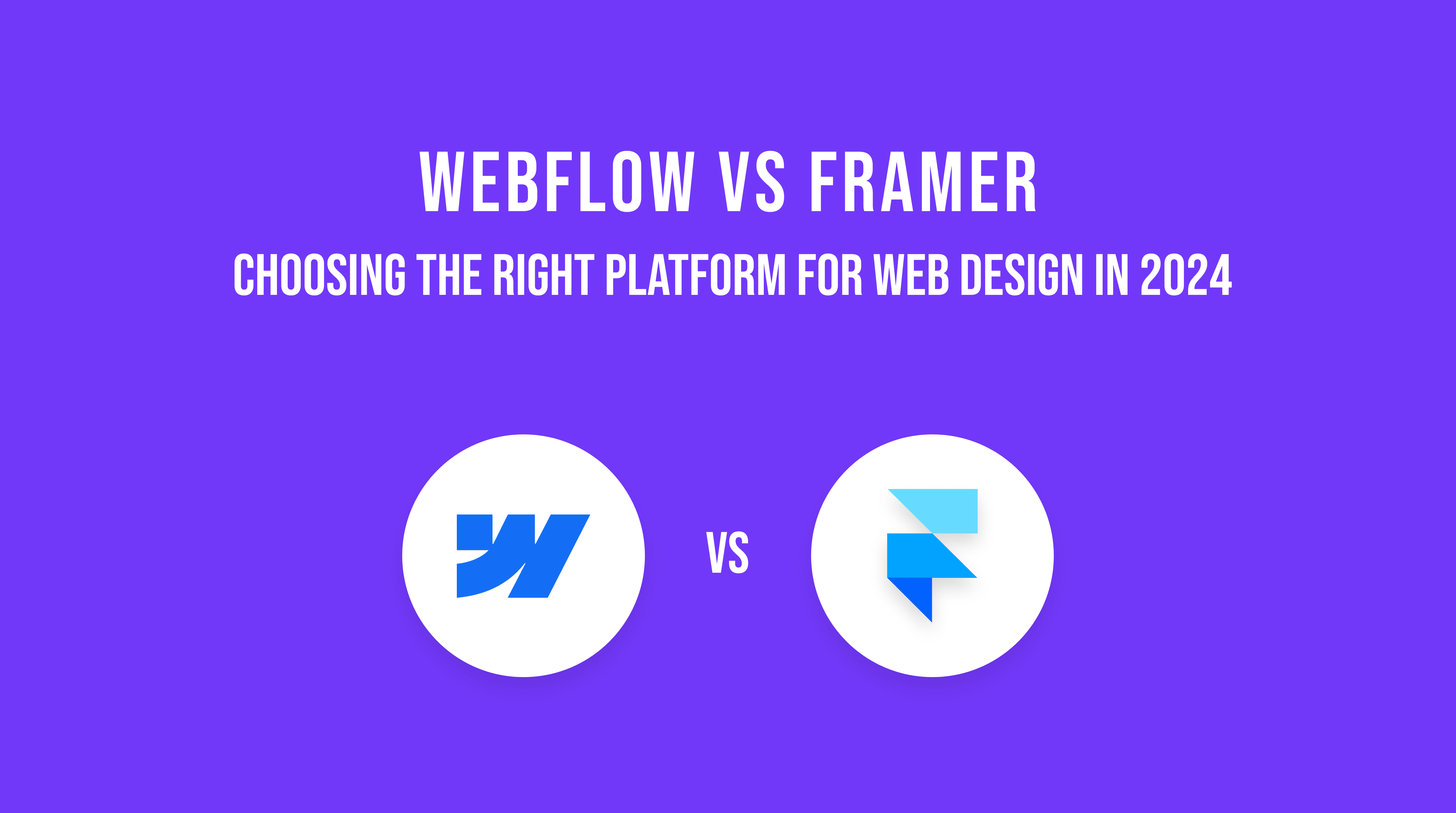 Webflow vs Framer