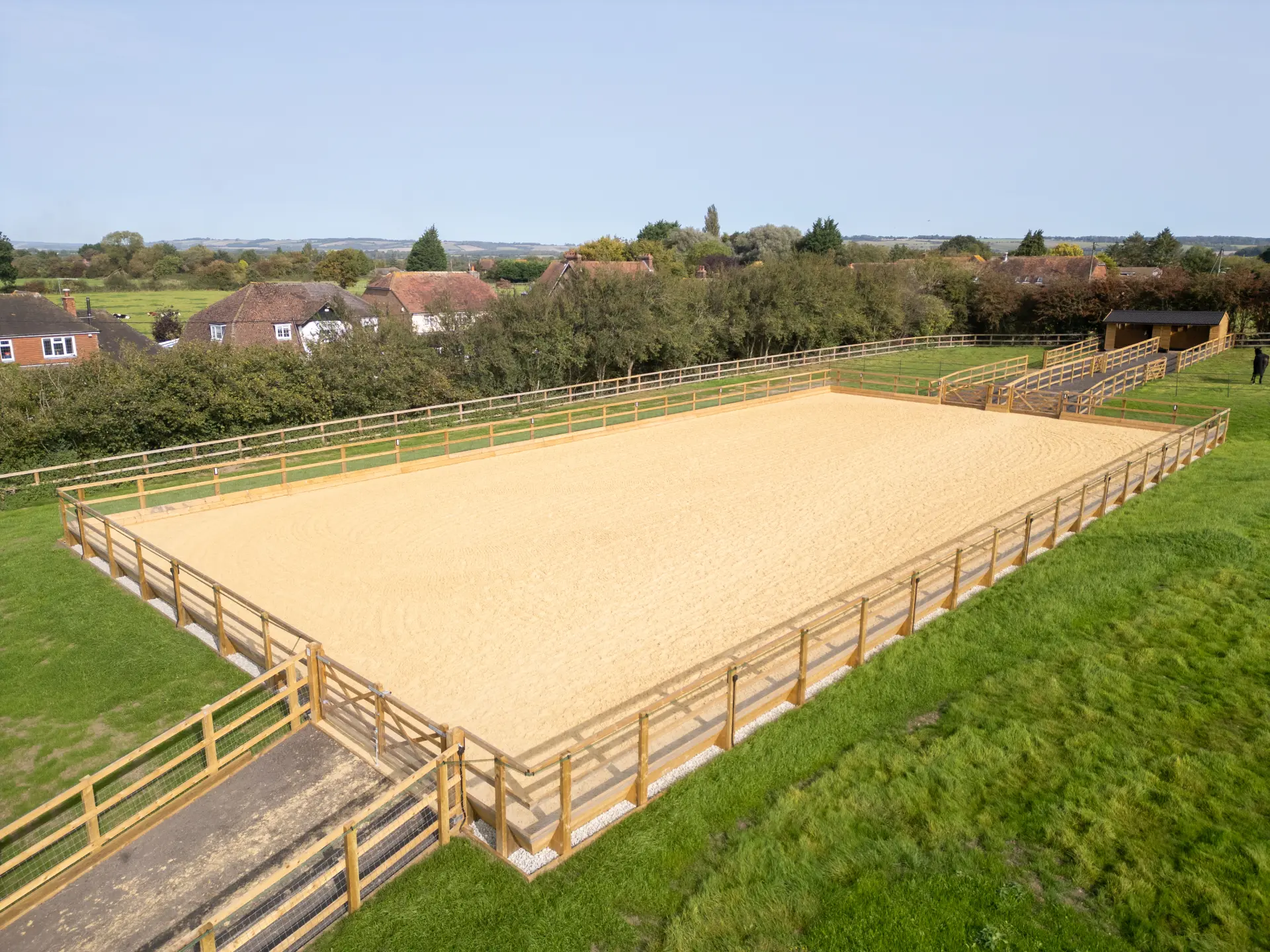 Riding Arena & Sand Schools Professional Installation & Resurfacing