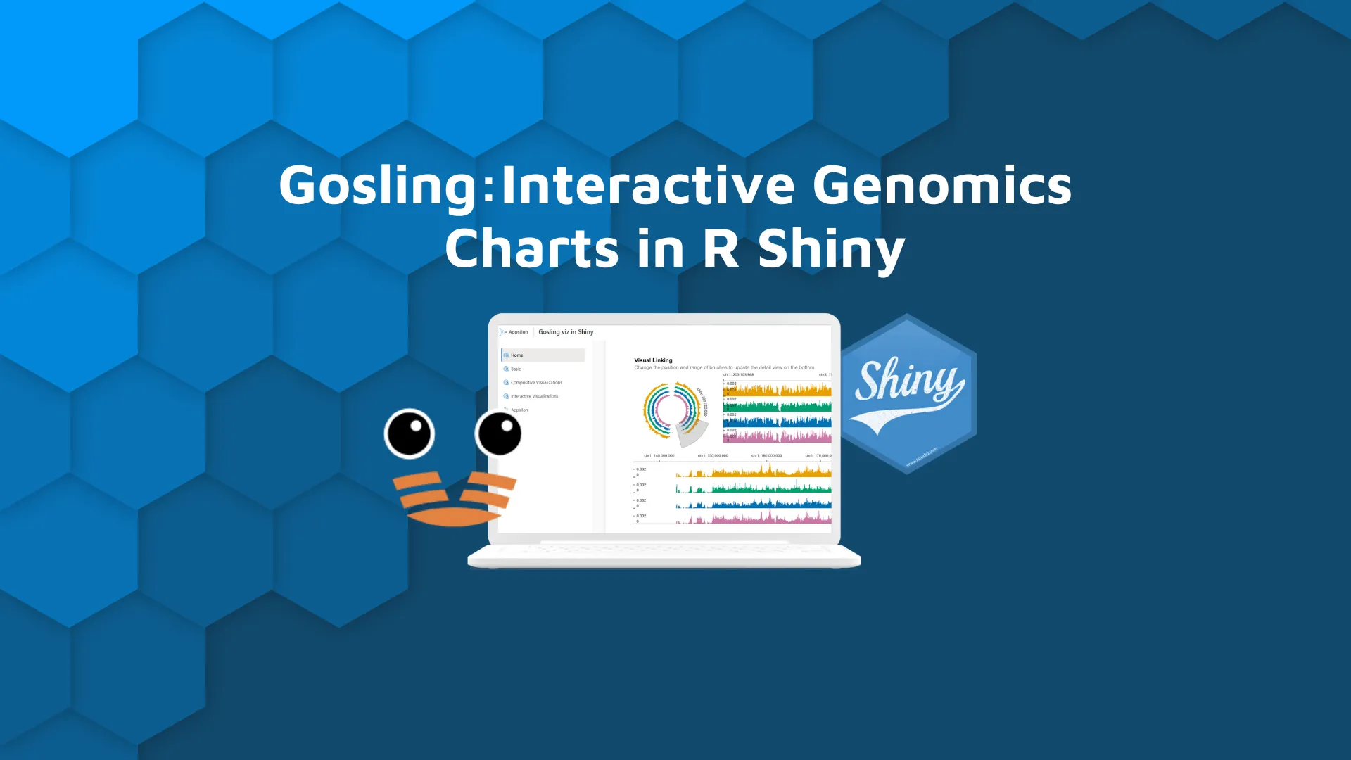 Gosling: Interactive Genomics Charts in R Shiny