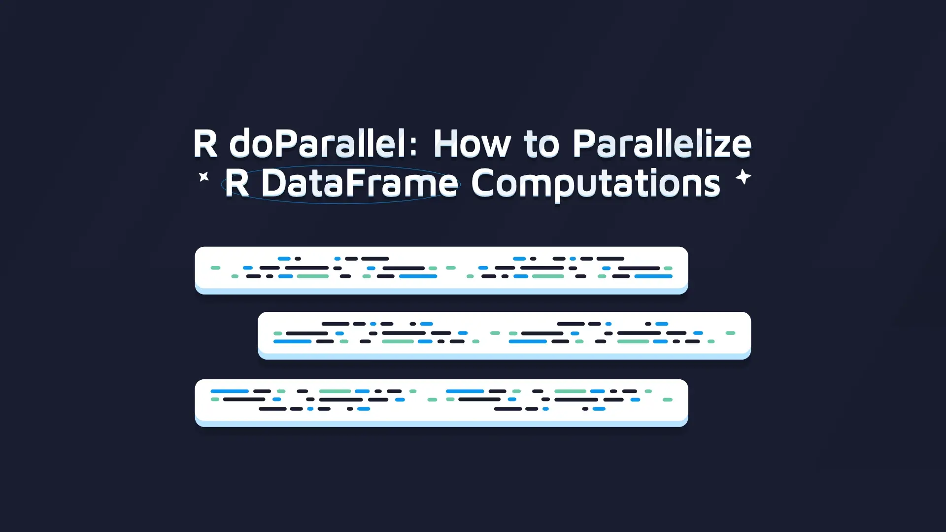 R doParallel: How to Parallelize R DataFrame Computations