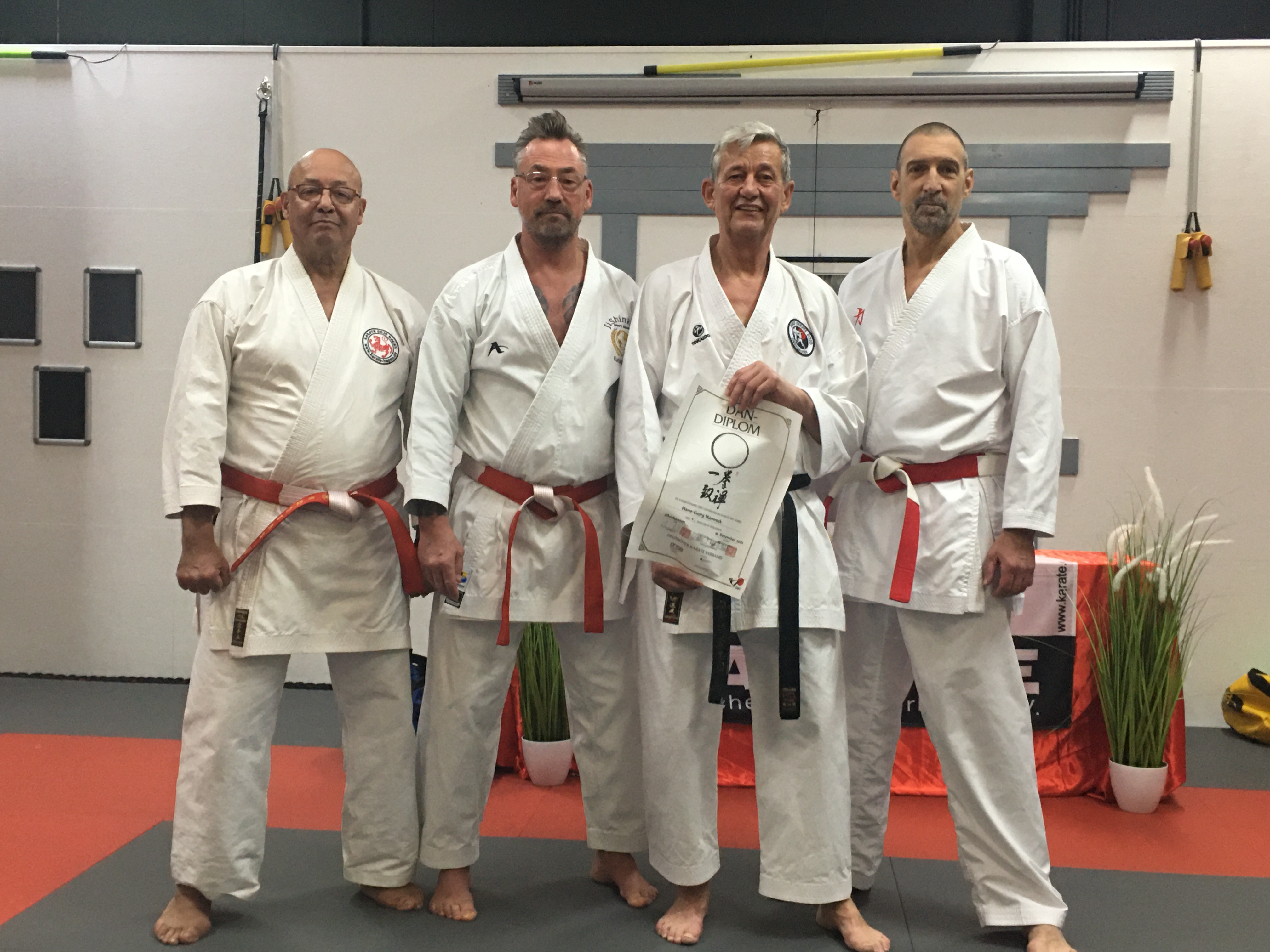 NEUER 4. DAN IM TAIKO DOJO TAIKOSPORTS