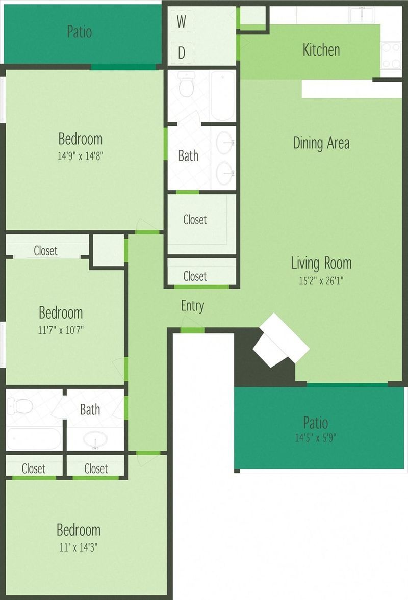 Luxury Apartment Chamblee Chamblee Apartment for Rent Nora 3200