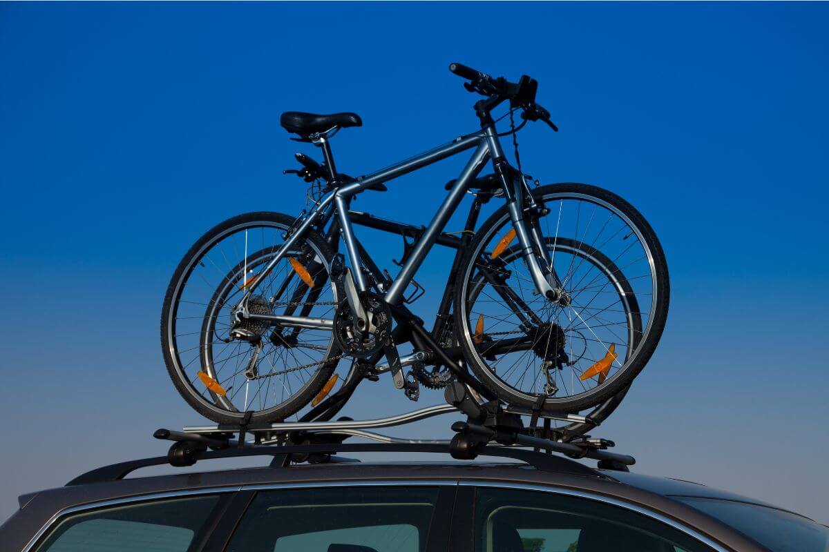 Flanner® Porte-vélos de toit avec ventouses - Porte-vélos de toit de