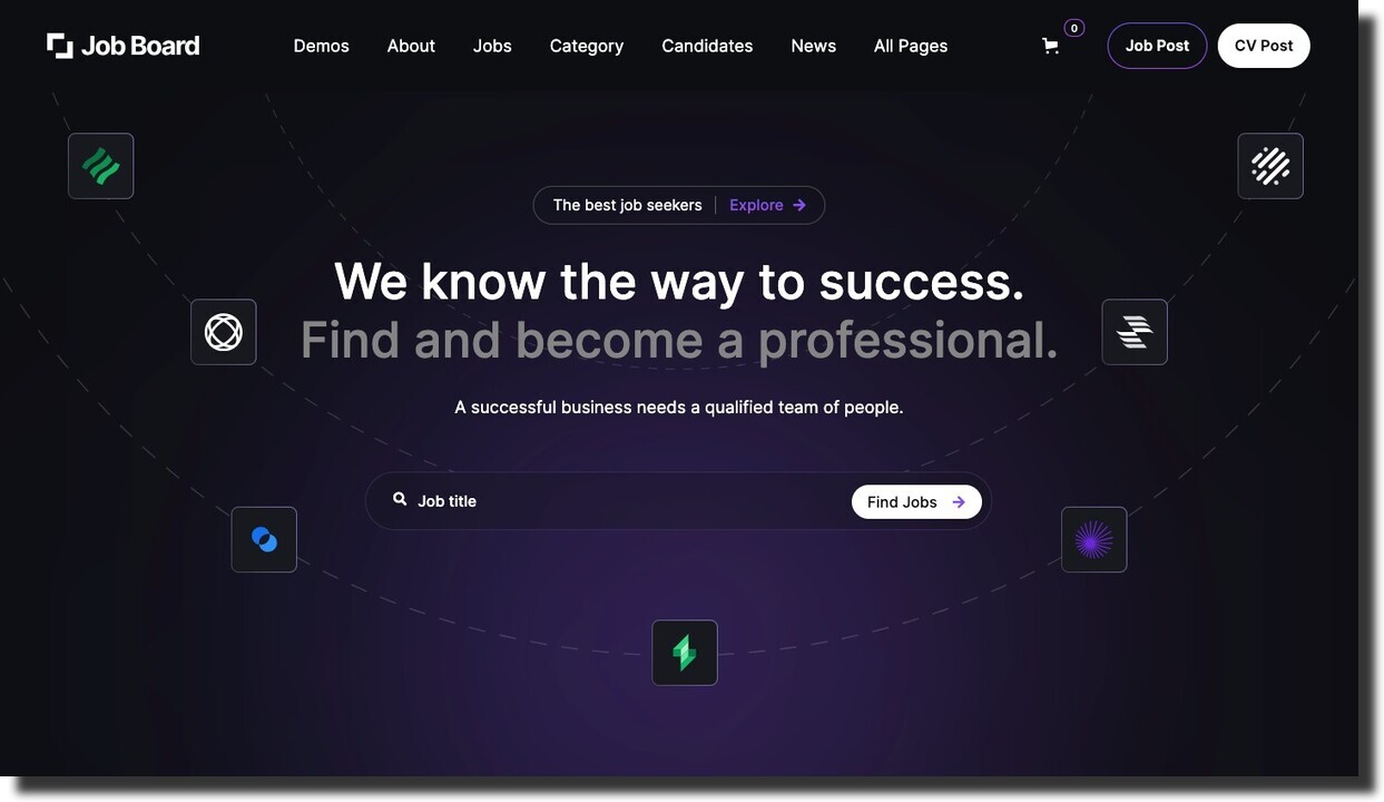 Top HR & Recruitment Website Templates 128 Digital