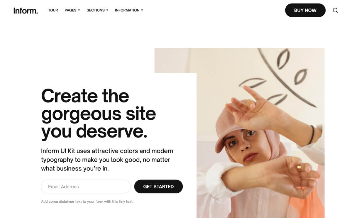 Inform - Webflow HTML Website Template