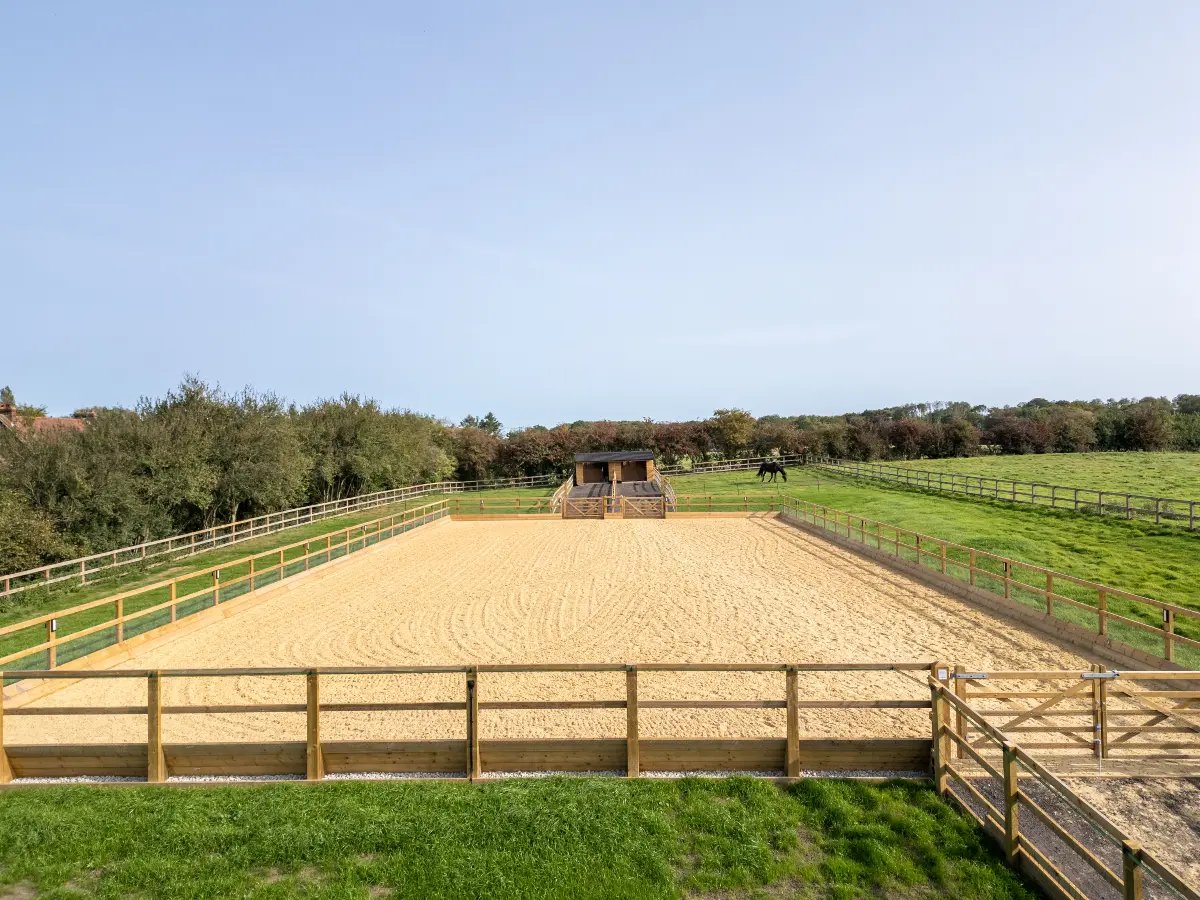 Riding Arena & Sand School Installations Chart Riding Arenas