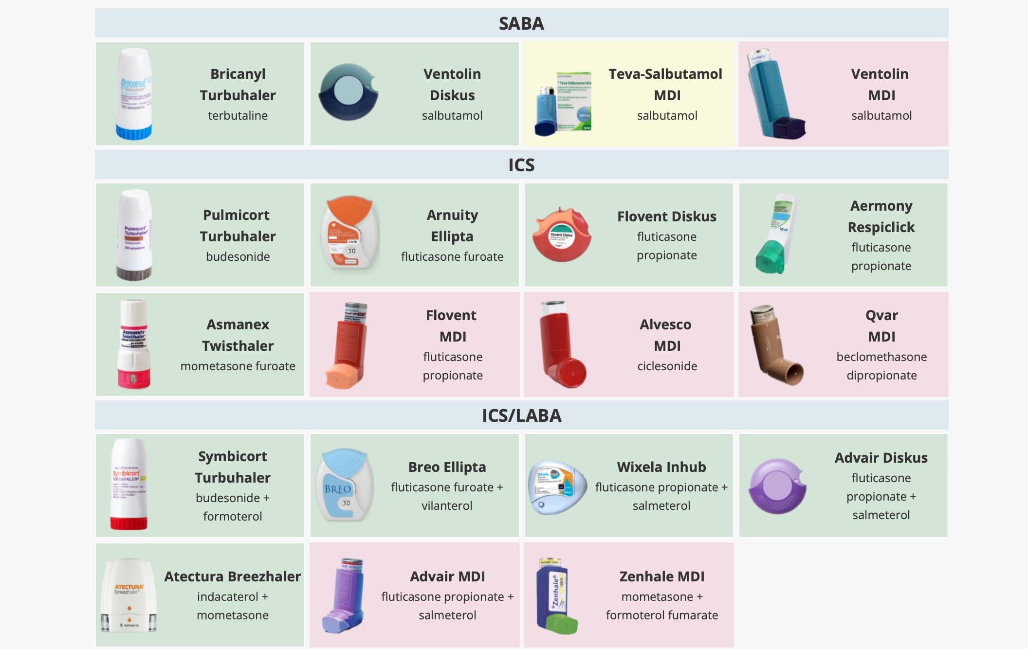 Inhaler Guide — Canada