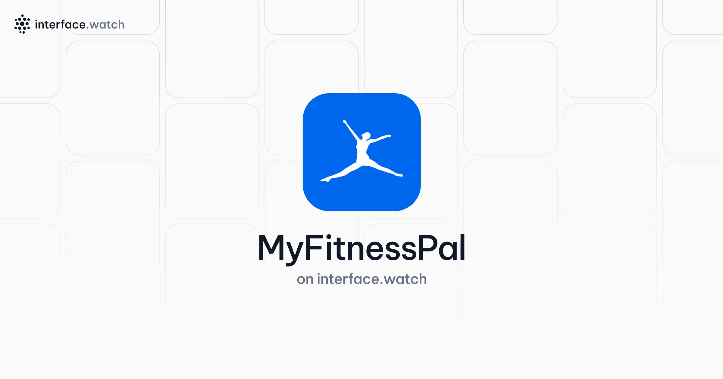 interface.watch | WatchOS User Interfaces of MyFitnessPal