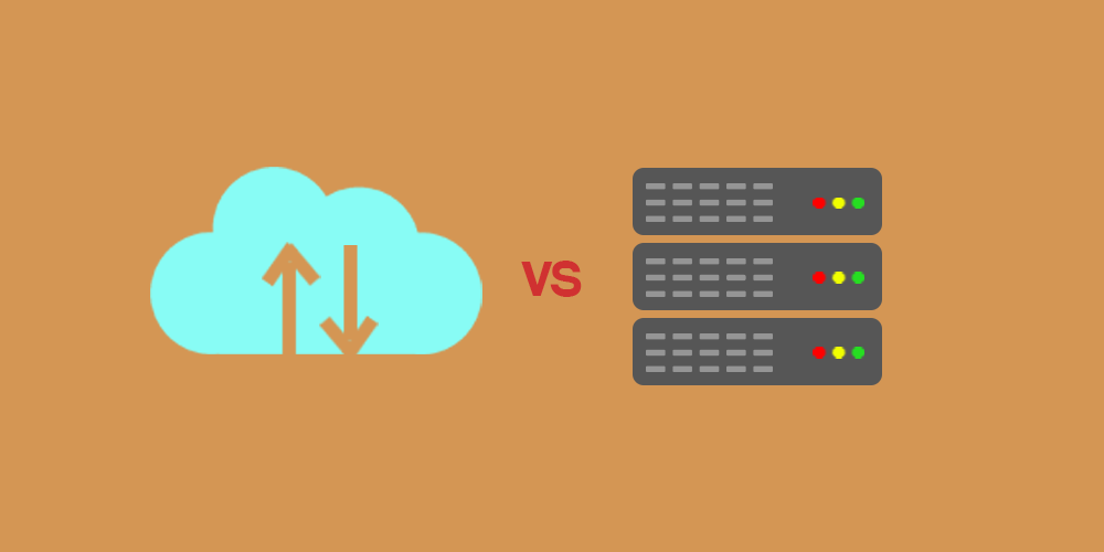 cloud and server