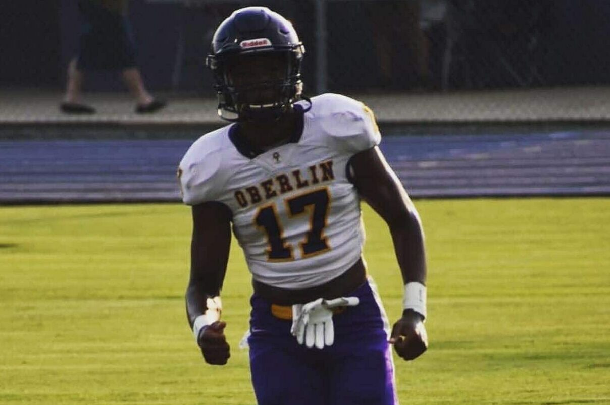 Class of 2023 Recruit Spotlight Oberlin High School WR/OLB Noah Carter