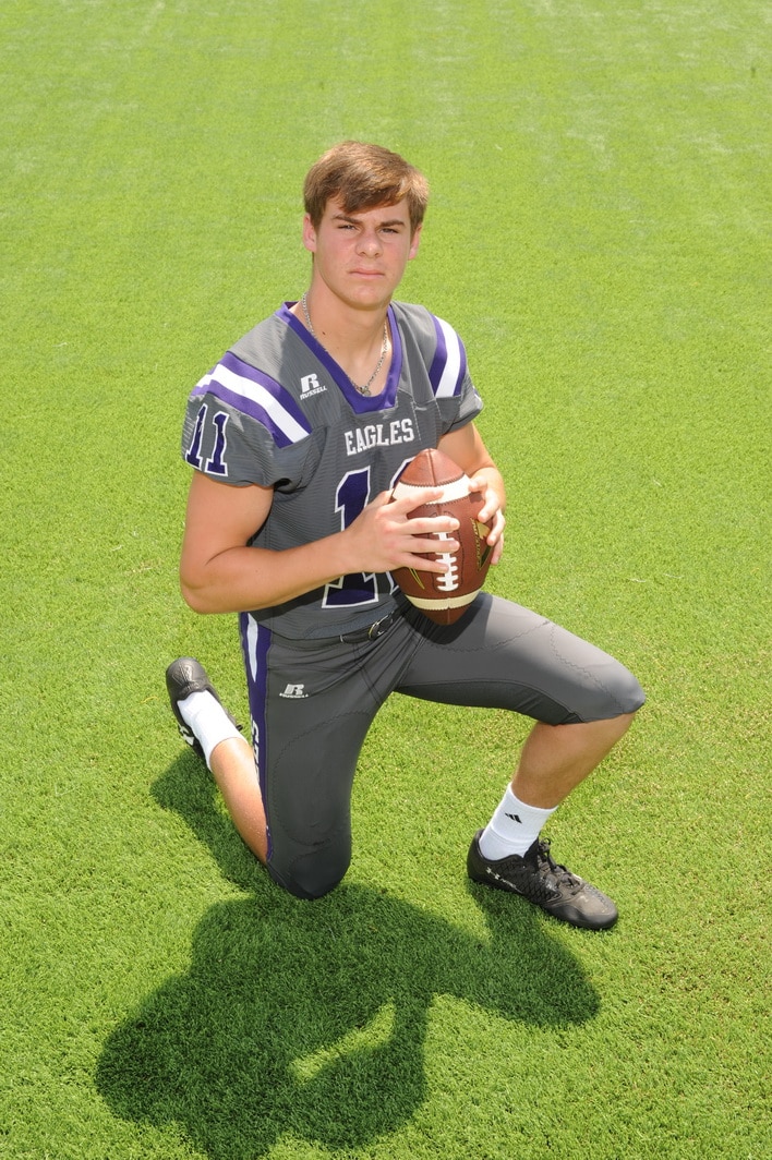 The Rosepine Eagles' Seth Named Backfield Duo Leads the Team to Four