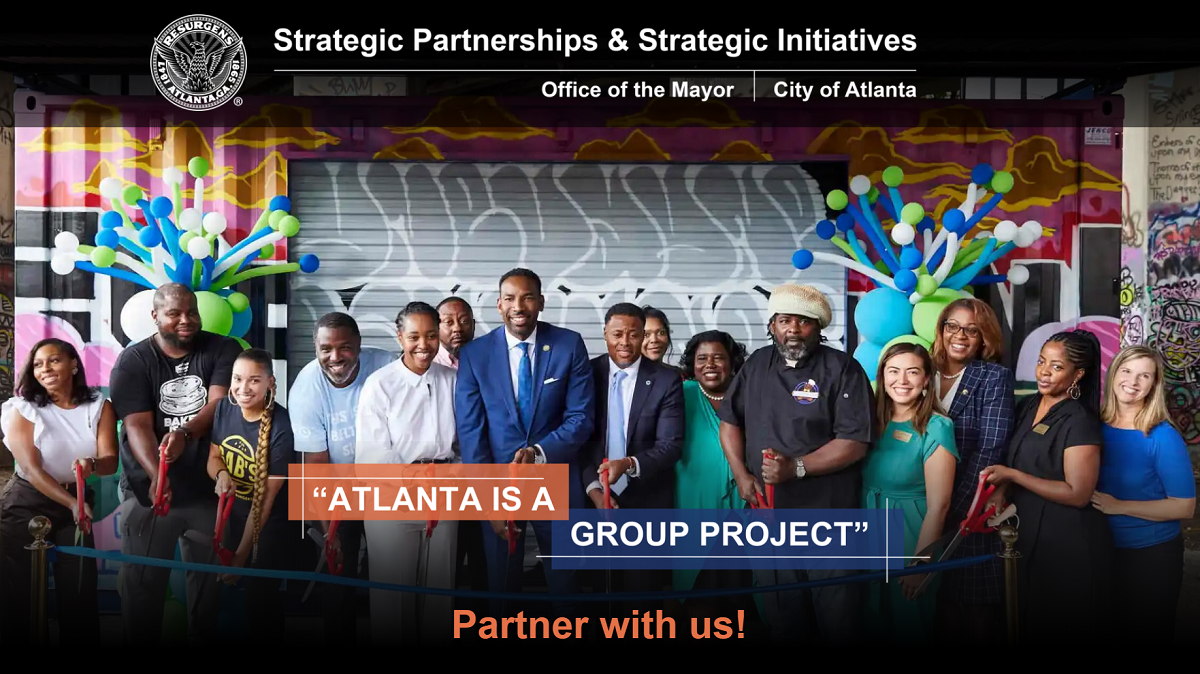 City of Atlanta - Office of the Mayor - Strategic Partnerships