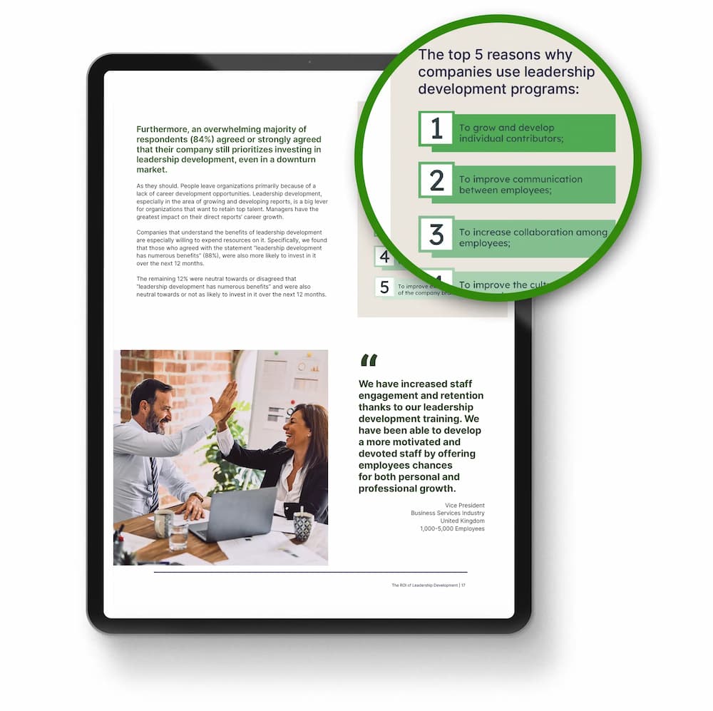 The ROI of Leadership Development | New Level Work