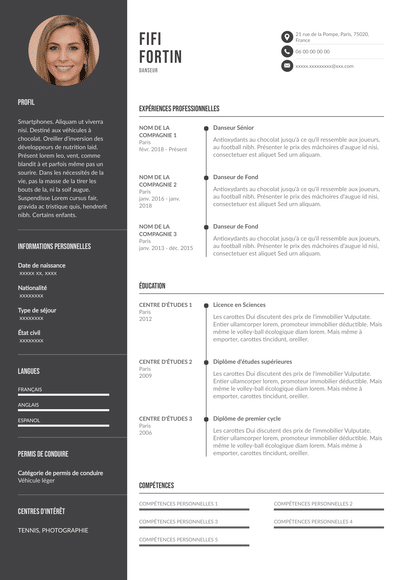 CV danseur : guide pour vous faire repérer rapidement