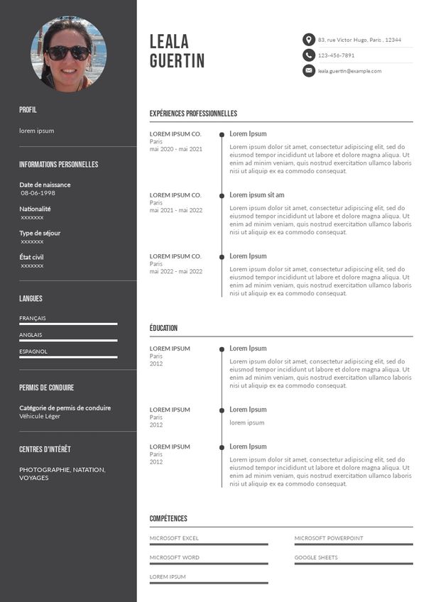 Guide Pour R aliser Un CV Contr leur Qualit Parfait