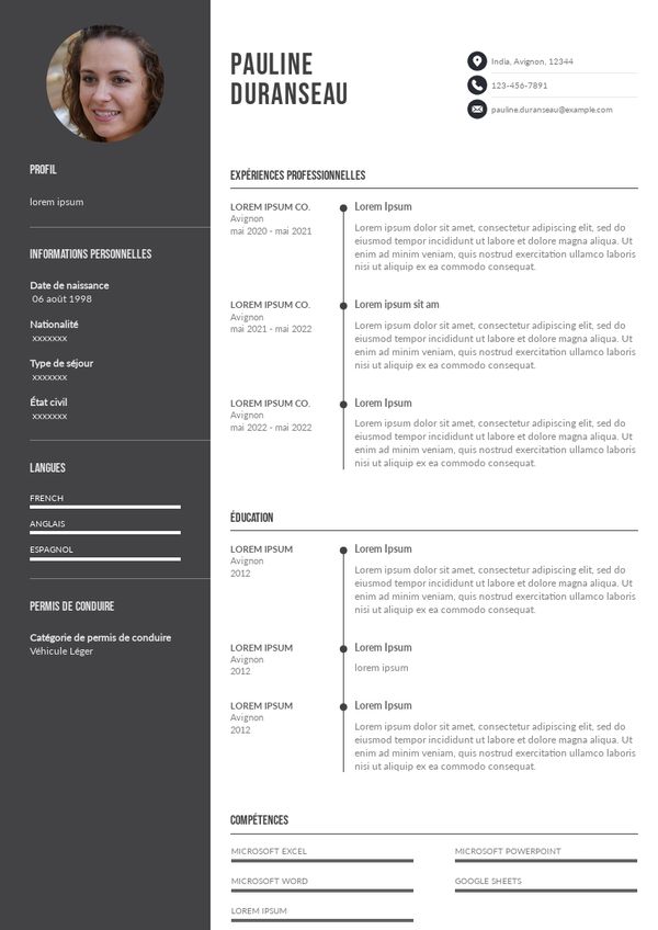 CV Gestionnaire de la Performance Numérique : Modèles et Astuces