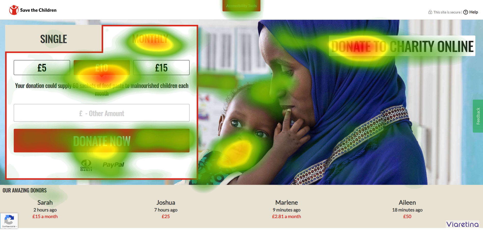 Save the Children Donate Landing Page Case Study | UX & Conversion Insights