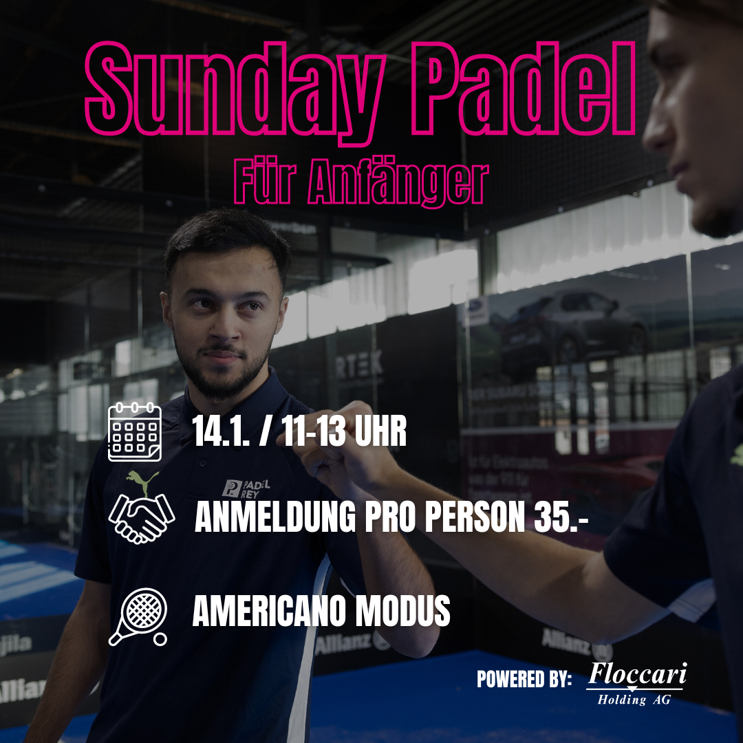 Padelrey Zofingen – Padel-Platz in Aargau