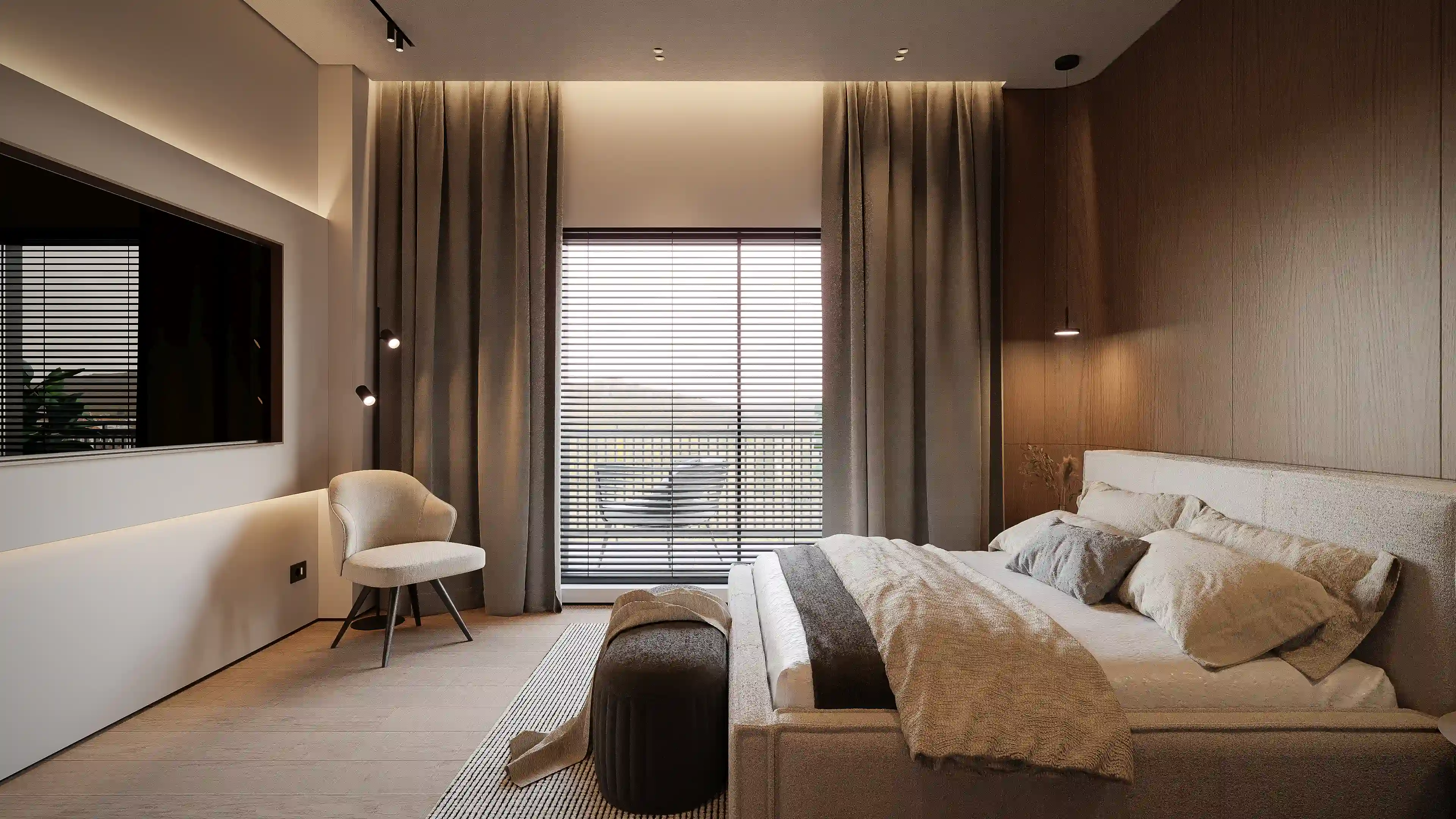 Stunning Artistic Penthouse Apartment With Minimalist Decor image