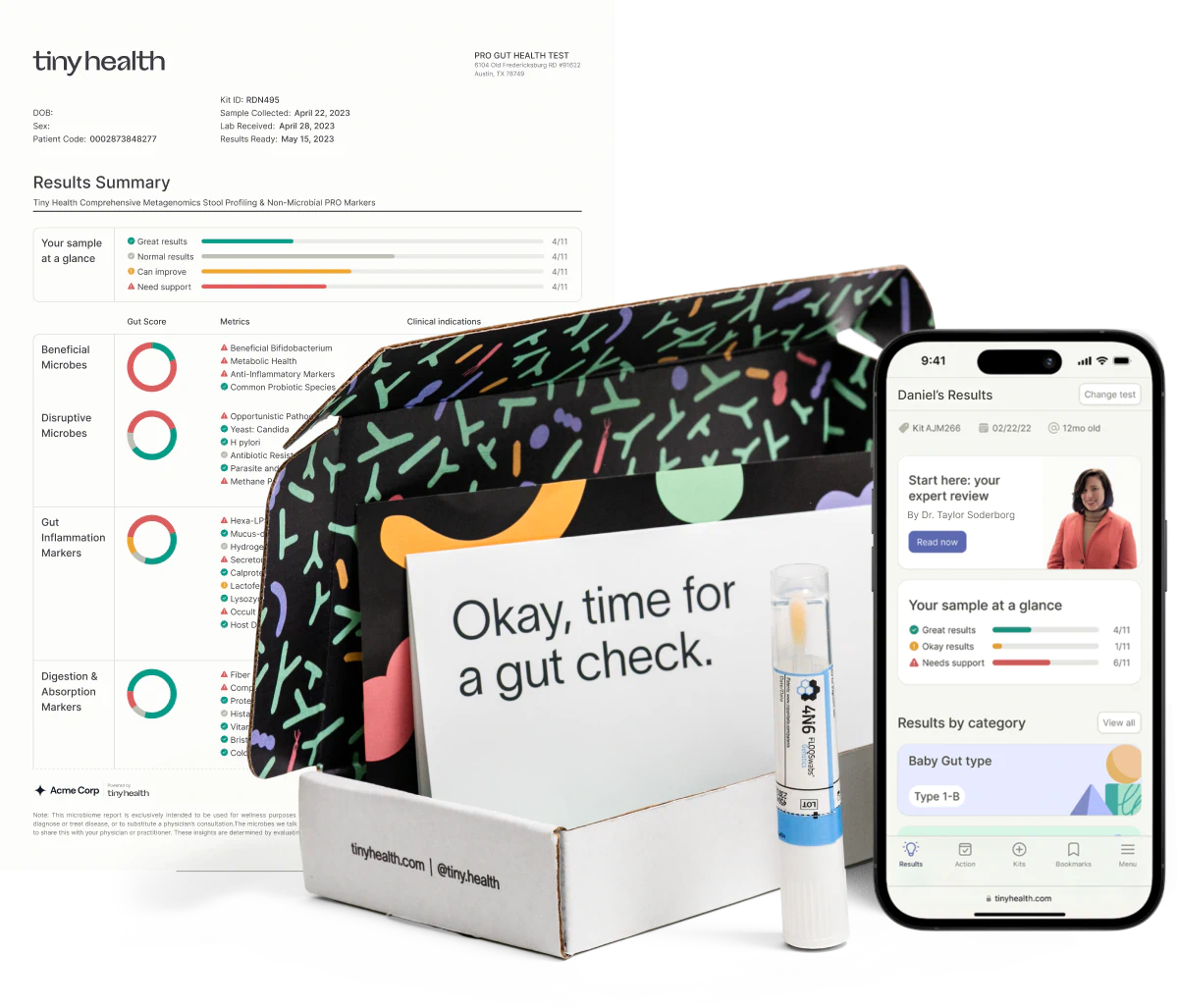 Gut Health Test Powered By Tiny Health
