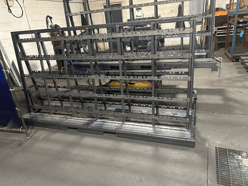Customizable Storage Solutions | Stark's Metal Works Stackable Racks ...