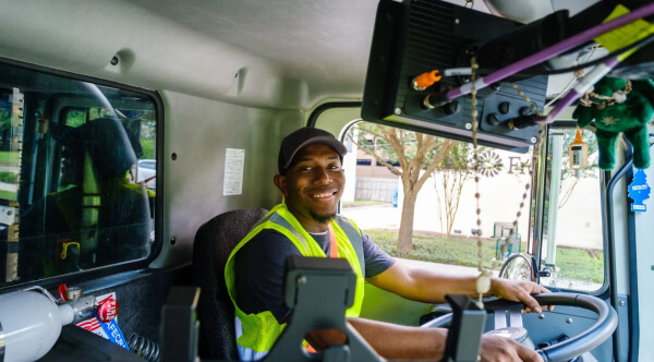 Garbage Collection Driver Affordable Residential Garbage Pickup Services