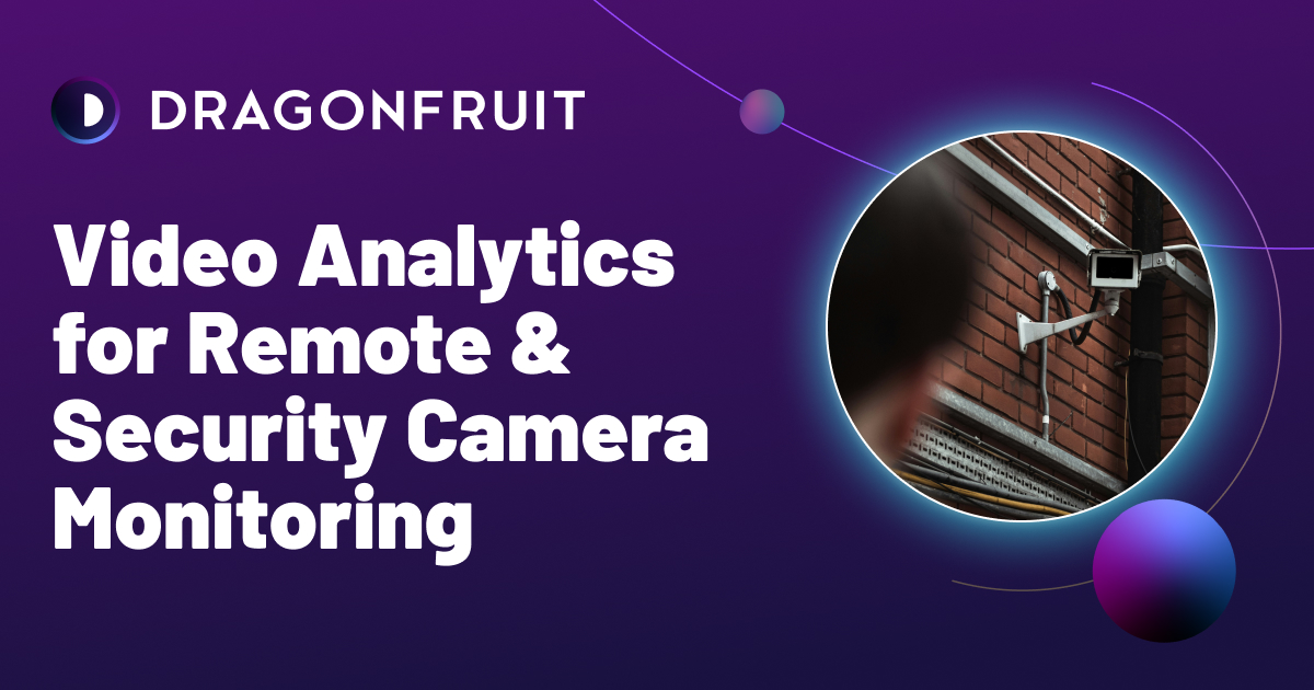 Video Analytics for Remote & Security Camera Monitoring Dragonfruit AI